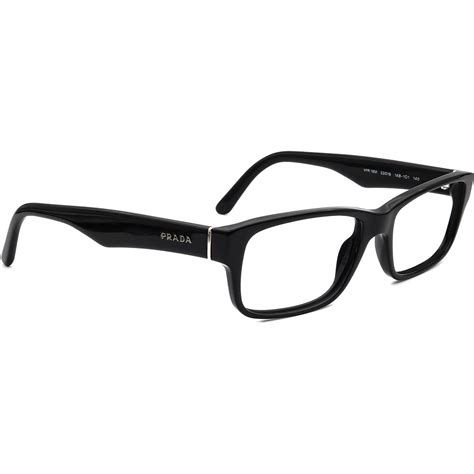 prada 55 16 1ab-1o1 135|Prada VPR15Y Rectangle Glasses .